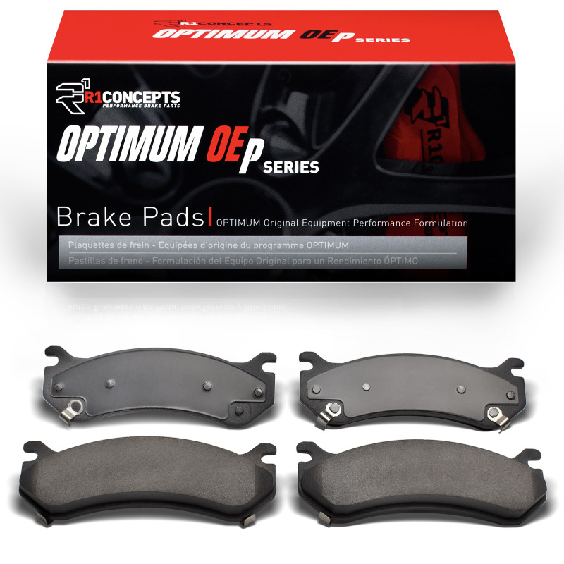 Cadillac Escalade ESV Brake Pads - Front + Rear - R1 Concepts - R1 Optimum OE - `99-`13